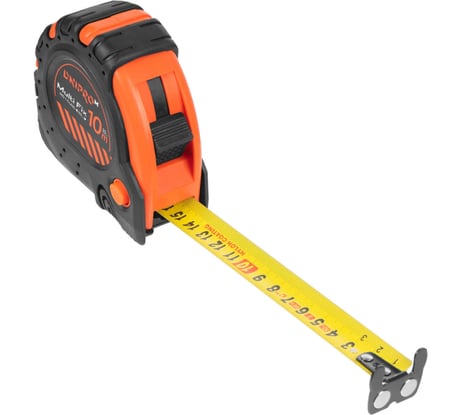 Рулетка Dnipro-M Multi Fix 10 м х 25 мм, магнит, нейлон, 3 кнопки 79490000