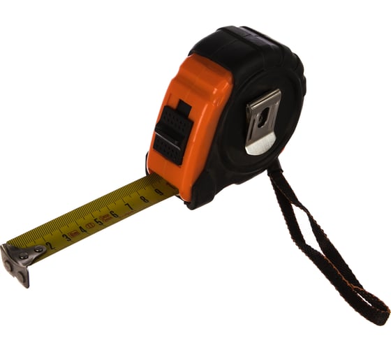 Рулетка с 3 фиксаторами 8 м/25 мм Tulips tools II10-310