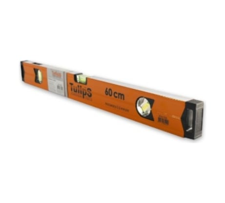 Уровень 3 глазка 60 см магнит Tulips tools II13-702