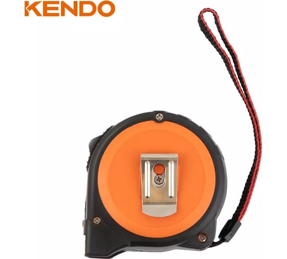 Ударостойкая рулетка в обрезиненном корпусе KENDO 3м х 16мм 35011