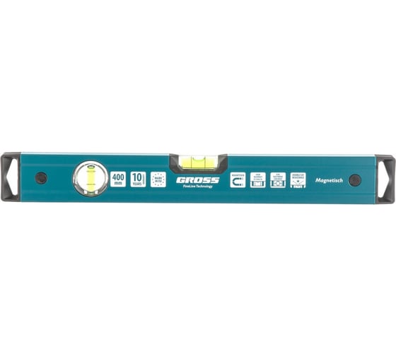 Алюминиевый уровень GROSS Magnetisch 400 мм 33710 1