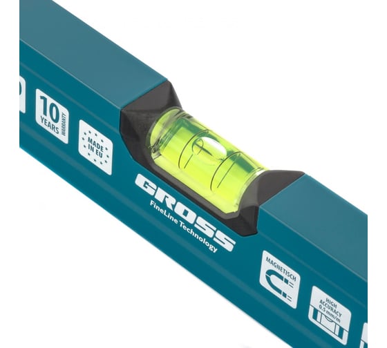 Алюминиевый уровень GROSS Magnetisch 600 мм 33711