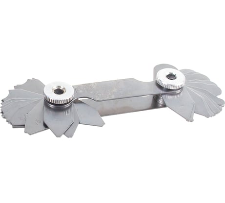 Радиусные шаблоны 34 штуки 1-7 мм NORGAU 045152001