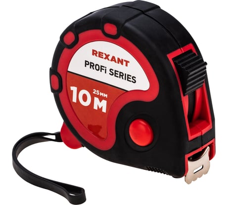 Рулетка REXANT Профи прорезиненный корпус 12-9007