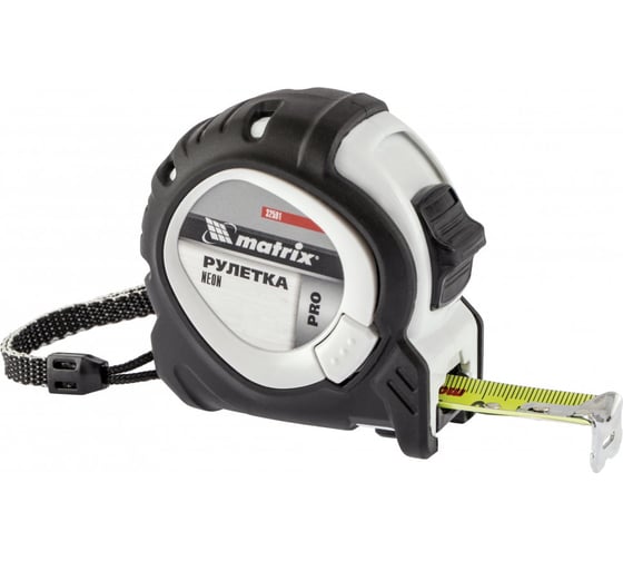 Рулетка Matrix Neon 5 м x 25 мм PRO 32592