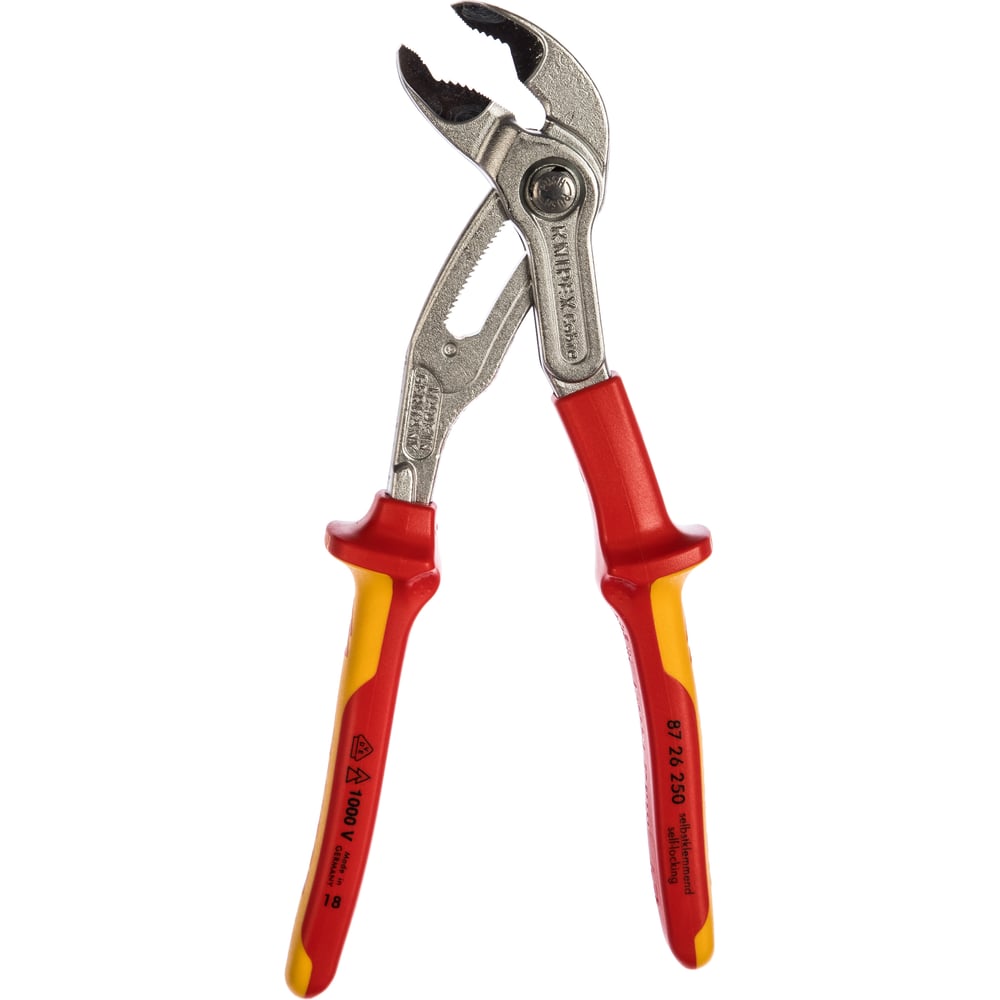 Переставной ключ "КОБРА" универс. VDE 1000V (шт) KNIPEX KN-8726250 ...