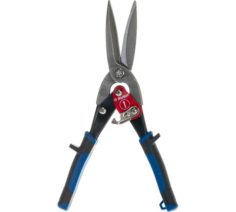 Удлиненные ножницы по металлу Зубр ПРОФЕССИОНАЛ прямые 23130-SL