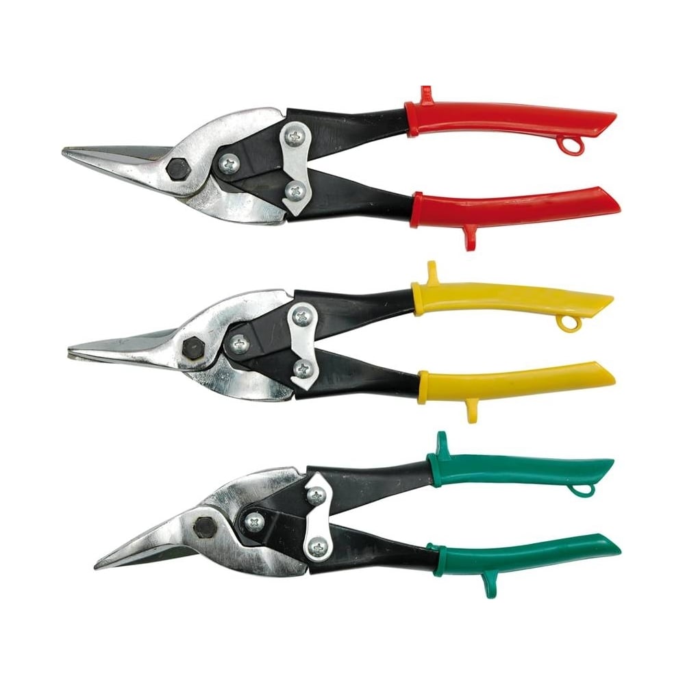 Набор ножниц по металлу TOYA Стандарт 3 шт. 48330 - выгодная цена ...