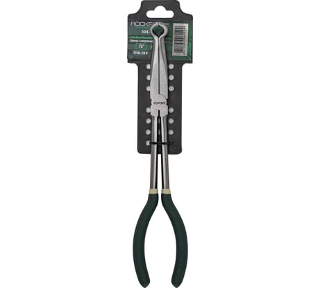 Щипцы с закругленными губками и удлиненными рукоятками Rockforce 75 градусов CR-V 11-275мм RF-5047P4(26330)