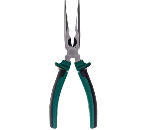 Длинногубцы с двухкомпонентными рукоятками 200 мм Jonnesway P1118 49404