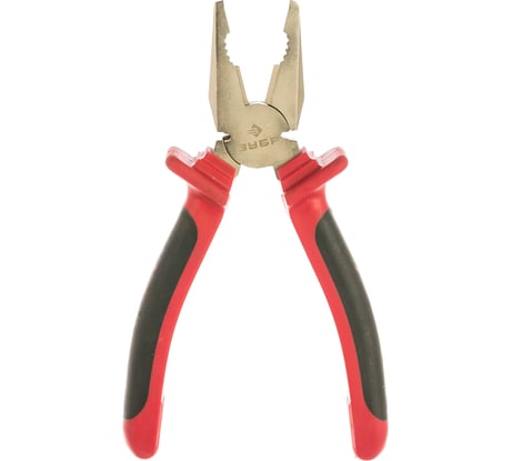 Хромированные плоскогубцы 200мм Зубр "МАСТЕР" 22025-1-20