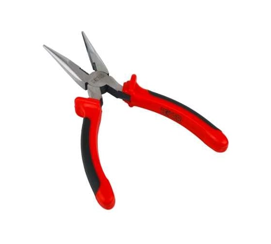 Длинногубцы Boxer 200 мм, двухкомпонентные рукоятки 126026