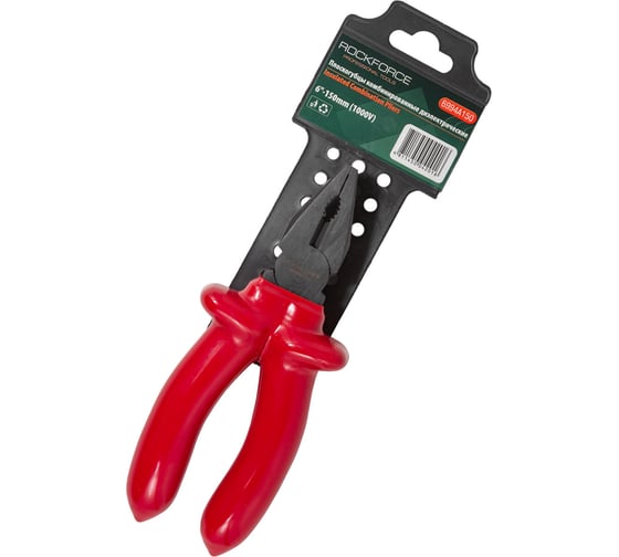 Комбинированные диэлектрические плоскогубцы Rockforce 1000V RF-6994A150(26042)