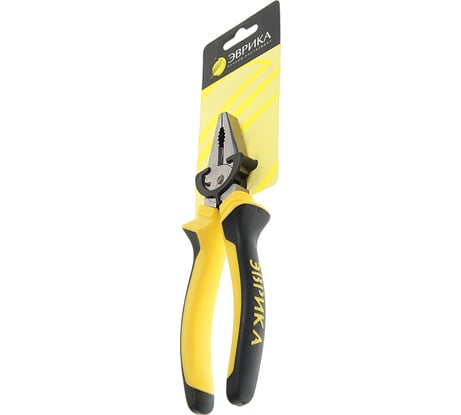 Пассатижи комбинированые с боковыми кусачками для проволоки Эврика 7 ER-60037 452448