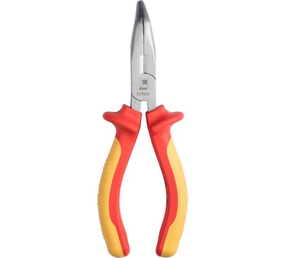 Изогнутые длинногубцы EKF Expert 160 мм 1000 В dgi-160-exp-in