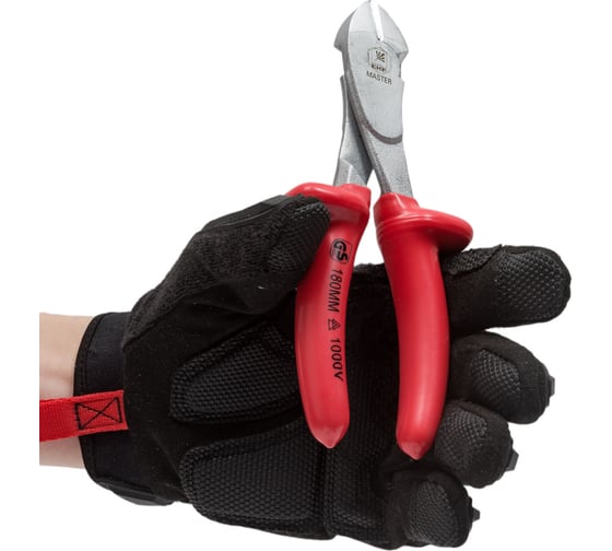 Силовые бокорезы EKF Master 180 мм 1000В Basic 601027