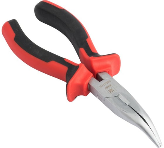 Изогнутые длинногубцы EKF Master 160 мм dgi-160-mas