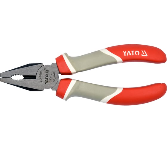 Плоскогубцы YATO универсальные CrV 160мм YT-6600