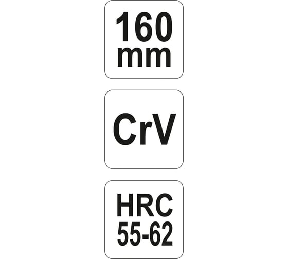Плоскогубцы YATO универсальные CrV 160мм YT-6600