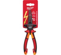 Изогнутые длинногубцы 45 град Milwaukee VDE 205мм 4932464565
