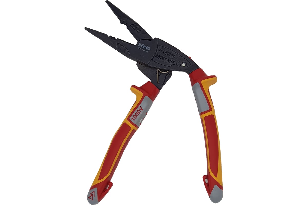 Изогнутые диэлектрические пассатижи Felo ErgoMulti 200 мм 58012040 ...