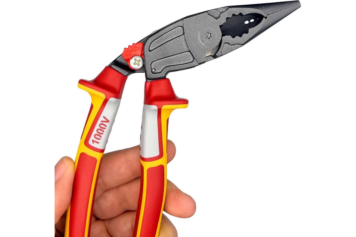 Изогнутые диэлектрические пассатижи Felo ErgoMulti 200 мм 58012040 ...