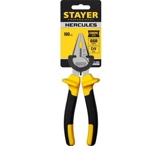 Плоскогубцы Stayer HERCULES Professional 2203-1-18 180мм 2203-1-18_z02