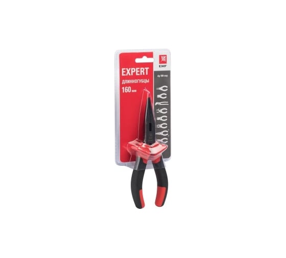 Длинногубцы EKF Expert 160 мм dg-160-exp