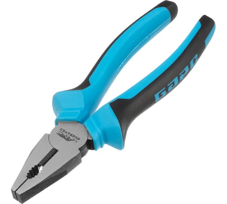 Плоскогубцы БАРС комбинированные 200 мм, хром-ванадий, двухкомпонентные рукоятки 16998