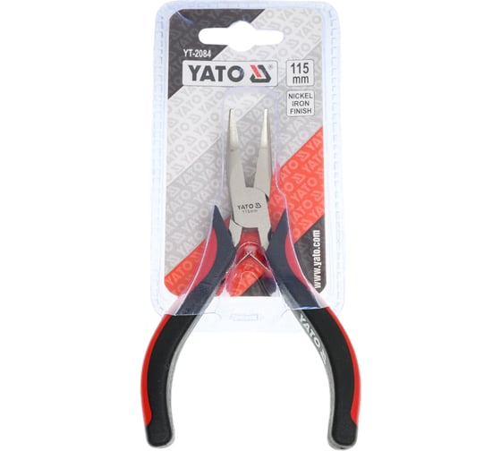 Изогнутые тонкогубцы YATO 115мм YT-2084