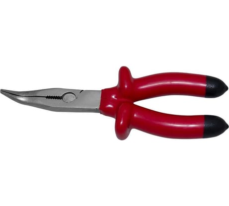 Длинногубцы Промлайн диэлектр.160мм до 1000в изогнутые обливные рук.2-х слойн. ПЛ0210207160_023