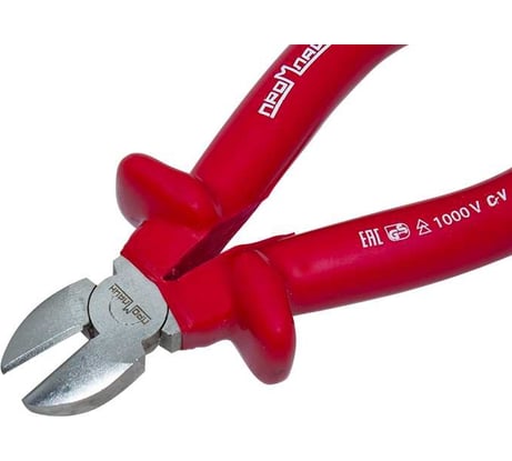 Кусачки Промлайн боковые диэлектр.200мм, сталь cr-v обливные рук. 2-х слойн. до1000в ПЛ0210304200_023