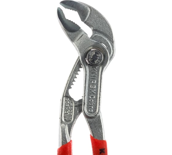 Переставные клещи с фиксатором KNIPEX COBRA 25 мм (1"), L-125 мм, хром, 1-к ручки KN-8703125