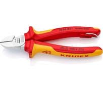 Боковые кусачки со страховочным креплением KNIPEX 160 mm KN-7006160T