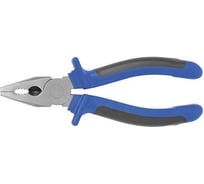 Комбинированные плоскогубцы MOS Один, двухцветные, обрезиненные ручки, полированная сталь, 160 мм 47472М
