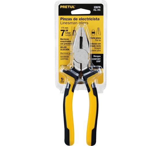 Плоскогубцы Truper 180мм PEL-7PX 22676