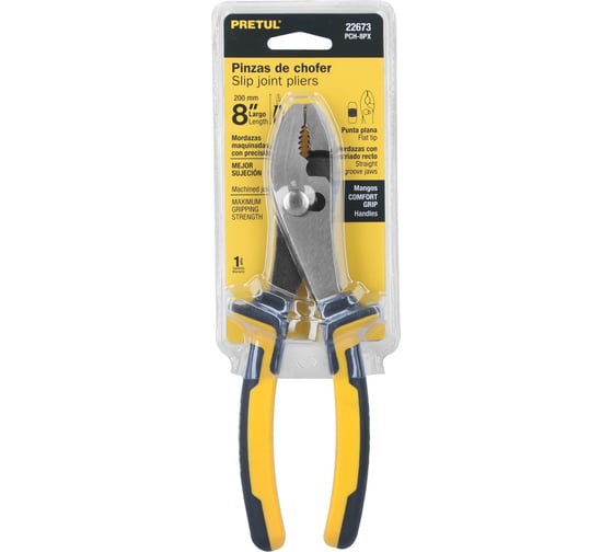 Переставные клещи Truper 200 мм PCH-8PX 22673