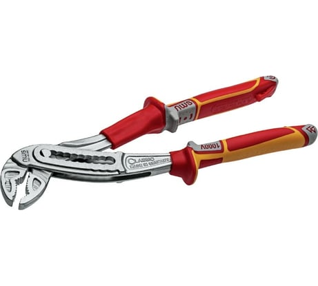 Переставные клещи NWS ClassicPlus диэлектрические, 1000В 1651-49-VDE-240
