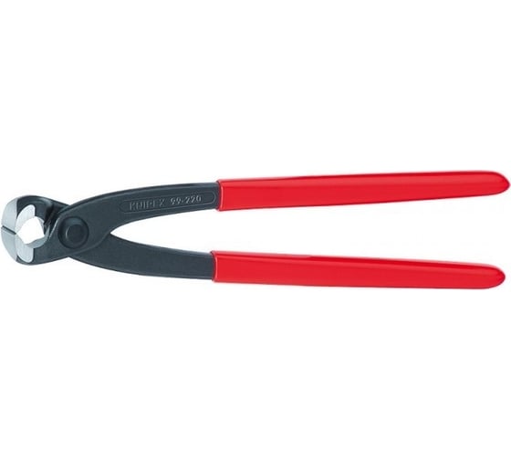 Вязальные клещи для арматурной сетки Knipex 200 мм, обливные ручки штрихкод на ручках KN-9901200EAN 1