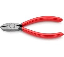 Бокорезы Knipex 125 мм, фосфатированные, обливные ручки, штрихкод на ручках KN-7001125EAN