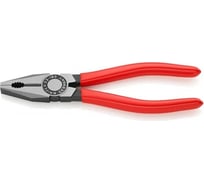 Комбинированные плоскогубцы Knipex 180 мм, обливные ручки KN-0301180EAN