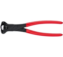 Торцевые кусачки Knipex 200 мм, фосфатированные, обливные ручки KN-6801200EAN