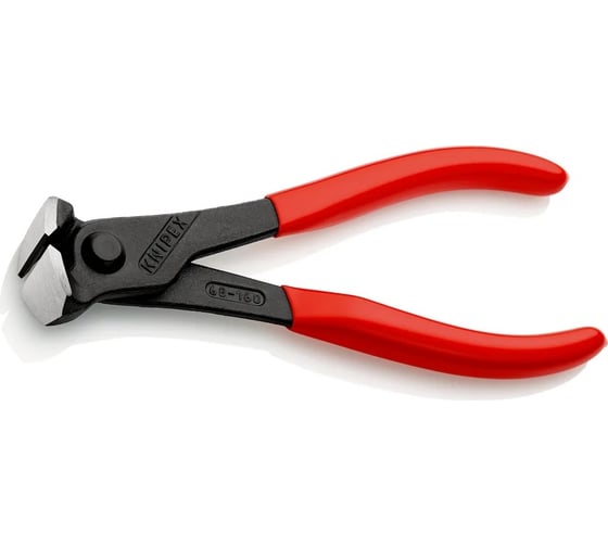 Торцевые кусачки Knipex 160 мм, фосфатированные, обливные ручки KN-6801160EAN