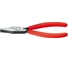 Тупоносые плоскогубцы Knipex рифлённые губки 28 мм, длина 140 мм, обливные ручки KN-2001140 1