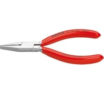 Захватные прецизионные плоскогубцы Knipex плоские широкие губки, 125 мм, хром KN-3713125