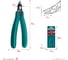 Прецизионные бокорезы KRAFTOOL Slim 125 мм 220017-4-12 10