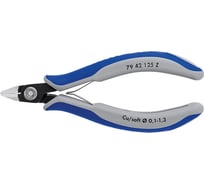 Прецизионные боковые кусачки для электроники Knipex KN-7942125Z