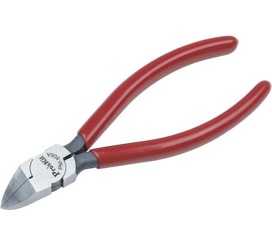 Кусачки для пластика ProsKit косые 150мм, пружина PM-806A С00036249