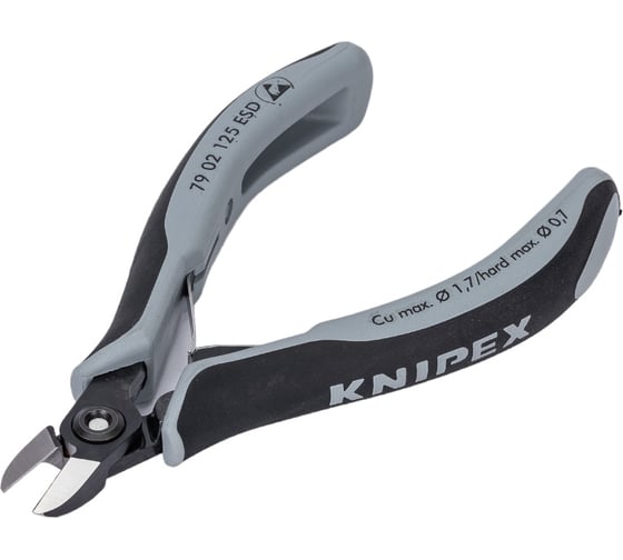 Прецизионные антистатические бокорезы Knipex для электроники ESD 125 мм KN-7902125ESD
