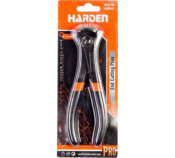 Клещи HARDEN прецизионные, CRV, 150 мм 560540